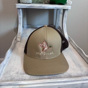 Old South Tan and Brown Trucker Hat